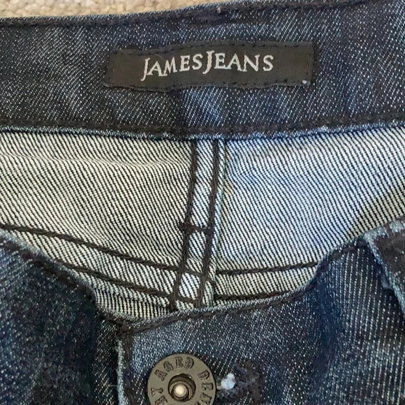 James Jeans Black Icon Flap Sz 27 - Picture 5 of 7